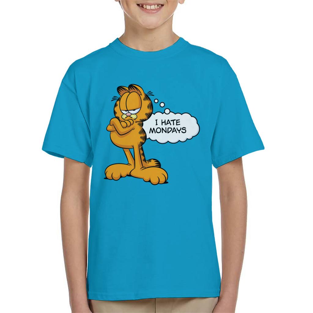 Garfield I Hate Mondays Kid's T-Shirt-ALL + EVERY