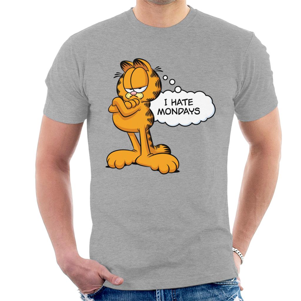 Garfield I Hate Mondays Men's T-Shirt-ALL + EVERY