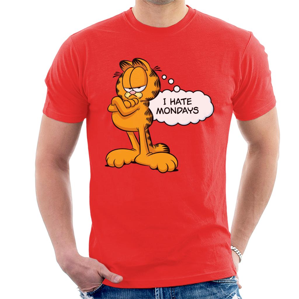 Garfield I Hate Mondays Men's T-Shirt-ALL + EVERY