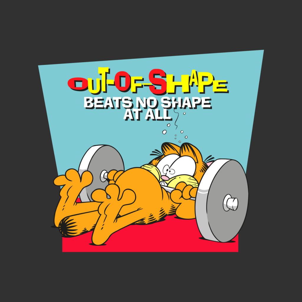 Garfield Out Of Shape Men's T-Shirt-ALL + EVERY