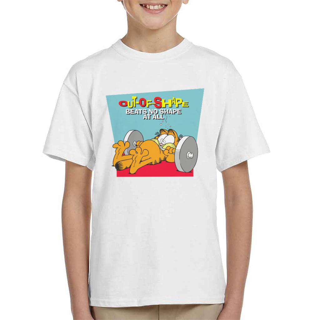 Garfield Out Of Shape Kid's T-Shirt-ALL + EVERY