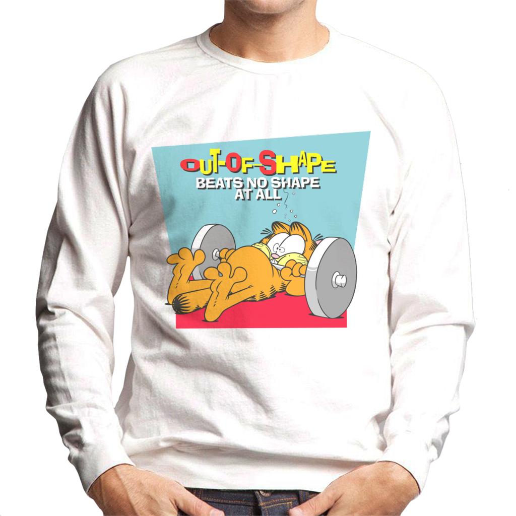 Garfield Out Of Shape Men's Sweatshirt-ALL + EVERY