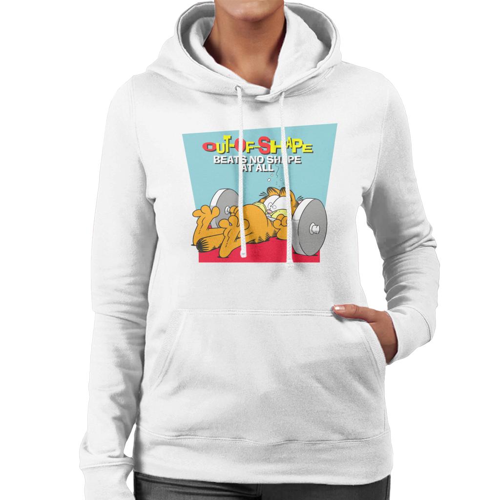 Garfield Out Of Shape Women's Hooded Sweatshirt-ALL + EVERY