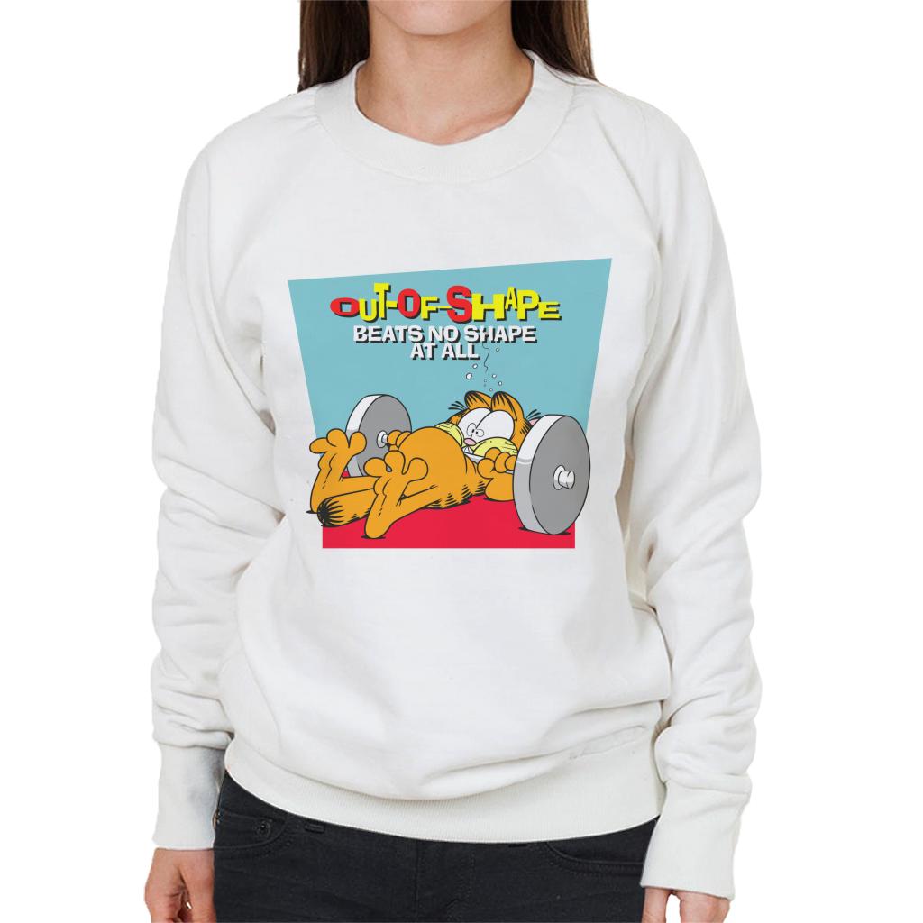 Garfield Out Of Shape Women's Sweatshirt-ALL + EVERY