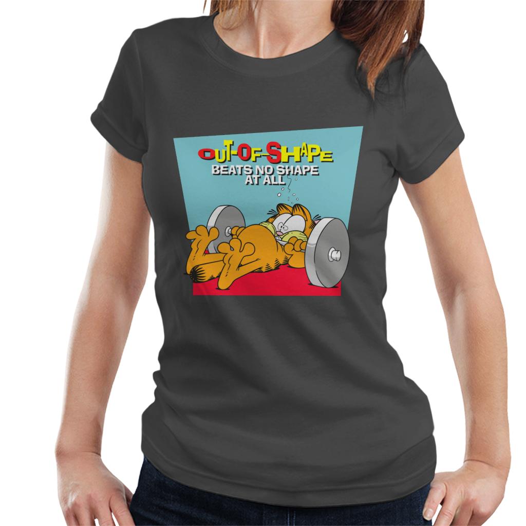 Garfield Out Of Shape Women's T-Shirt-ALL + EVERY