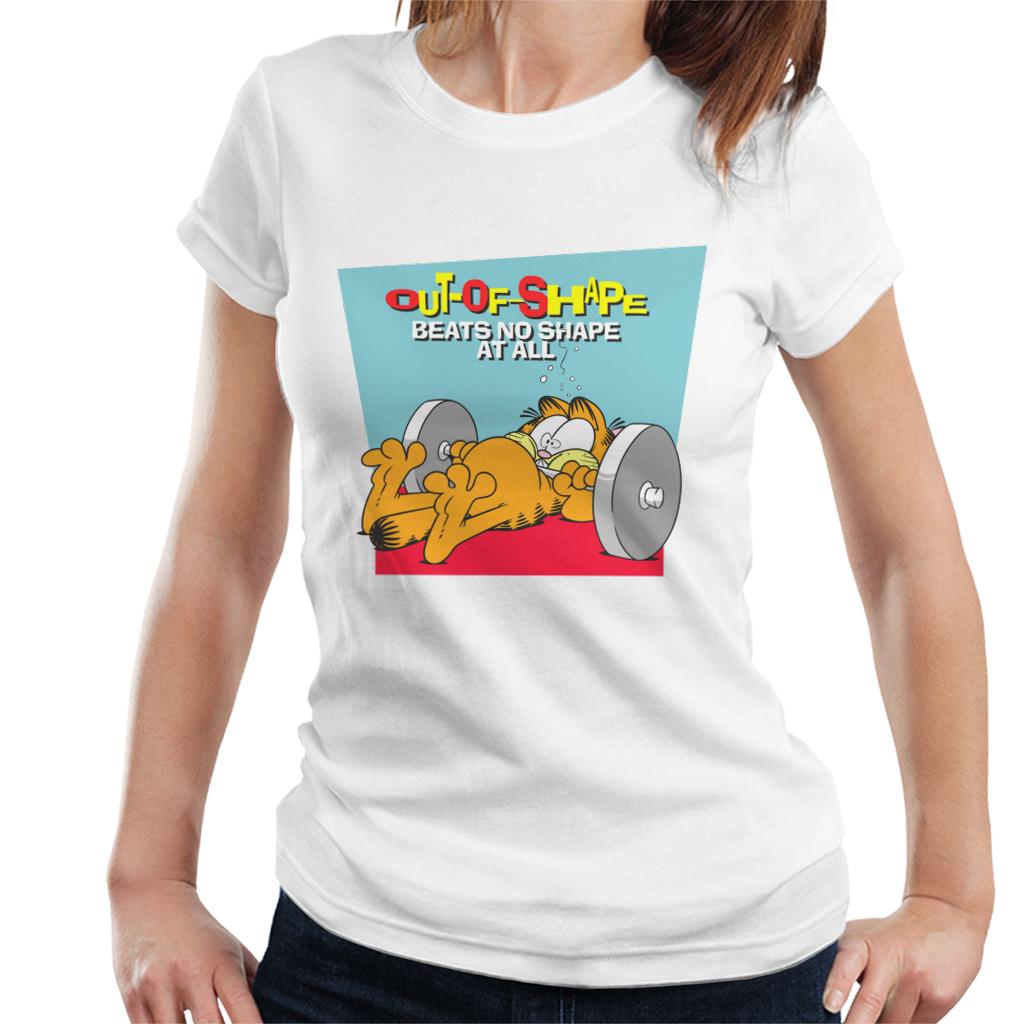 Garfield Out Of Shape Women's T-Shirt-ALL + EVERY