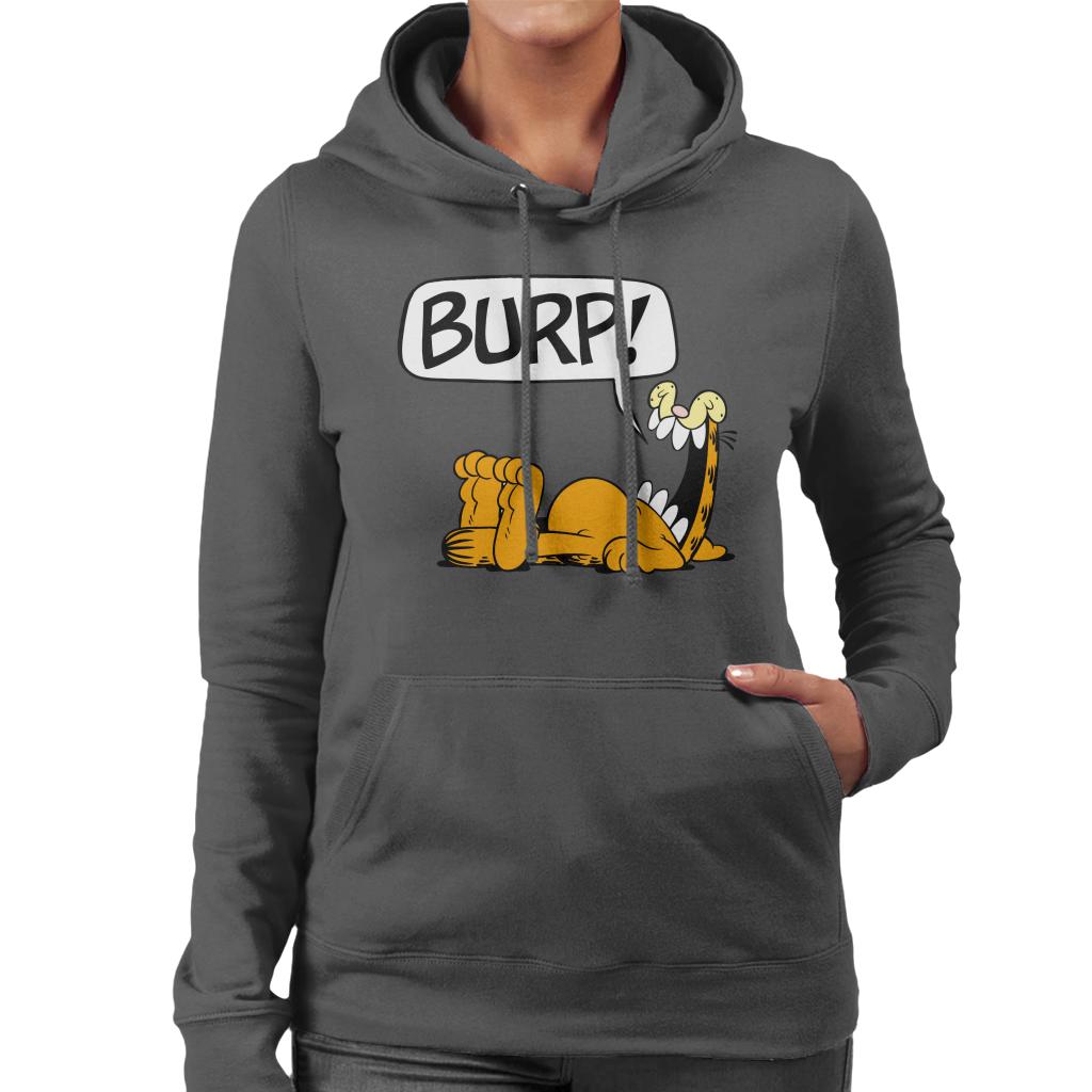 Garfield BURP Women's Hooded Sweatshirt-ALL + EVERY