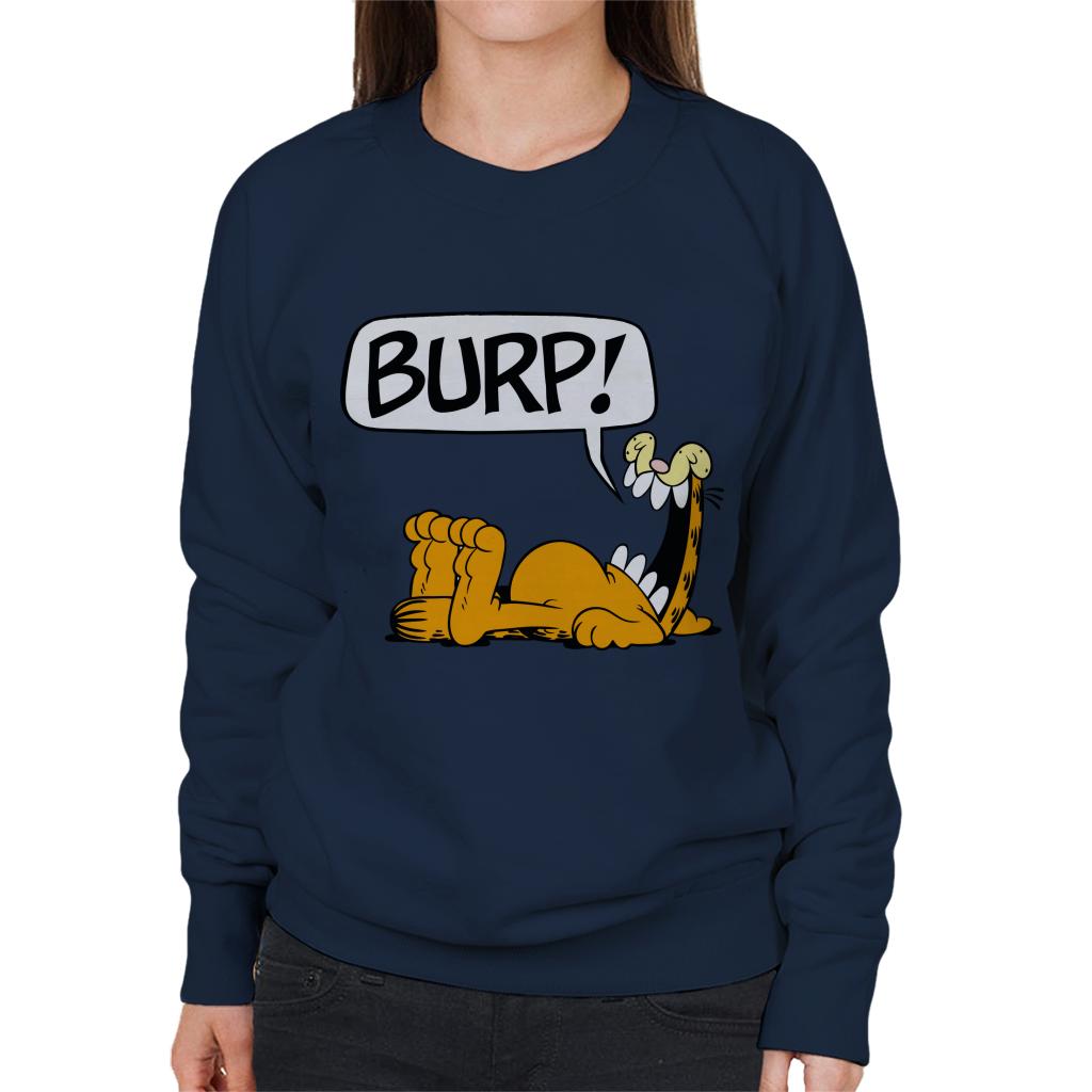 Garfield BURP Women's Sweatshirt-ALL + EVERY
