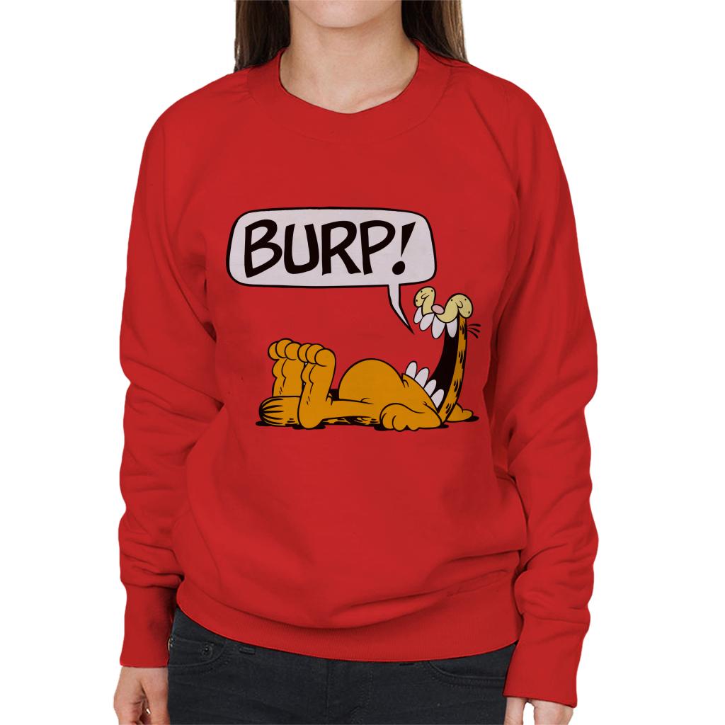 Garfield BURP Women's Sweatshirt-ALL + EVERY