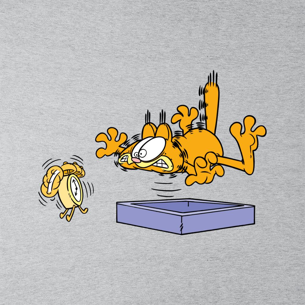 Garfield Alarm Clock Wake Up Men's Sweatshirt-ALL + EVERY