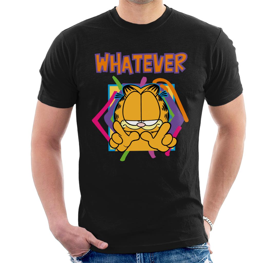 Garfield W Whatever Men's T-Shirt-ALL + EVERY