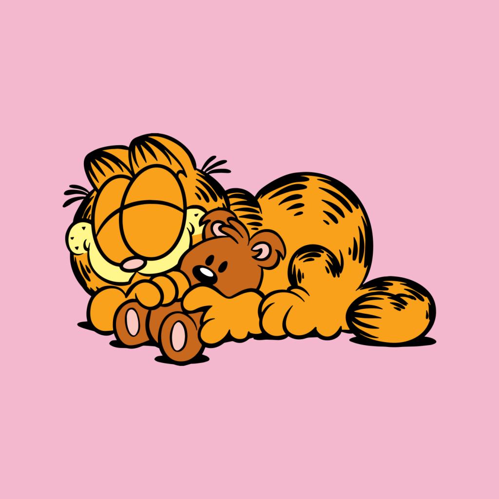 Garfield Pooky Cuddle Kid's T-Shirt-ALL + EVERY