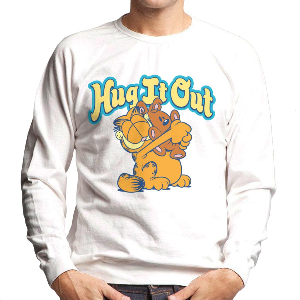 Garfield Hug It Out Pooky Men's Sweatshirt-ALL + EVERY