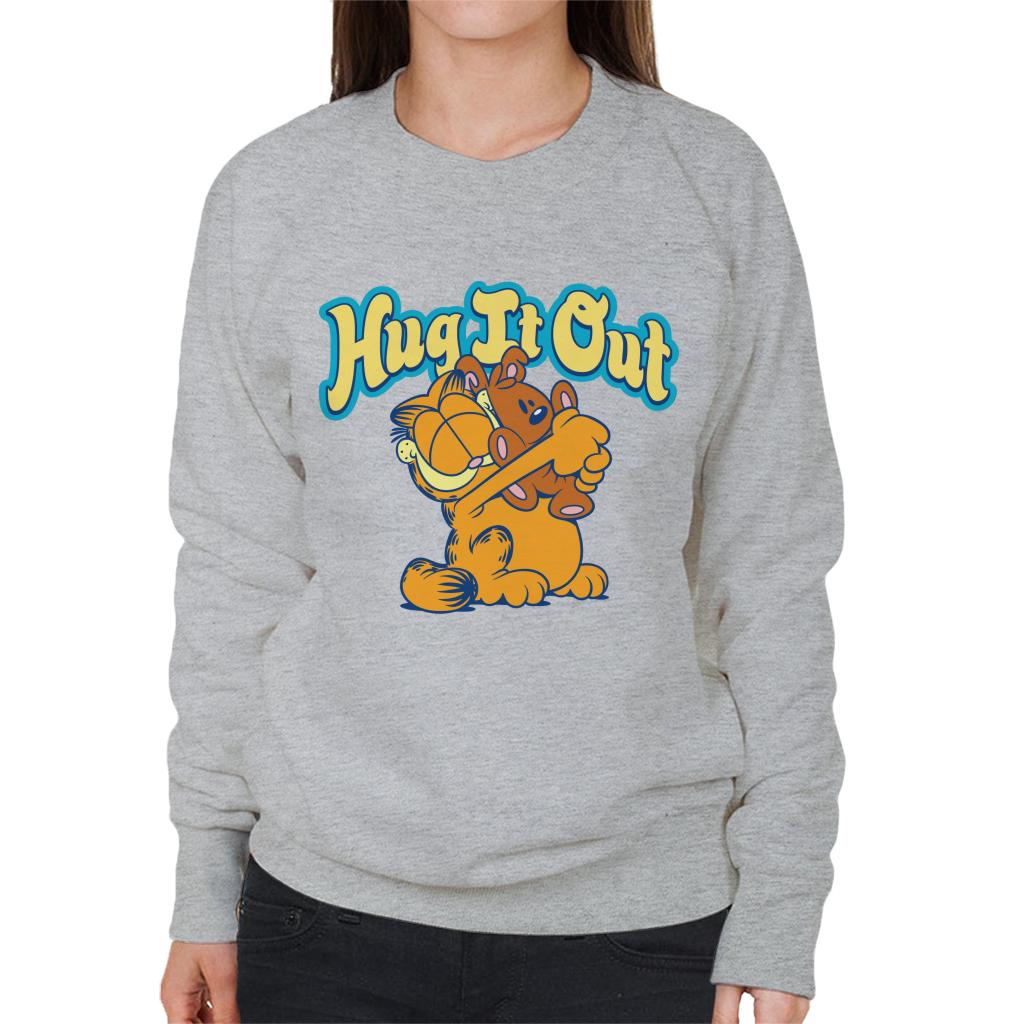 Garfield Hug It Out Pooky Women's Sweatshirt-ALL + EVERY