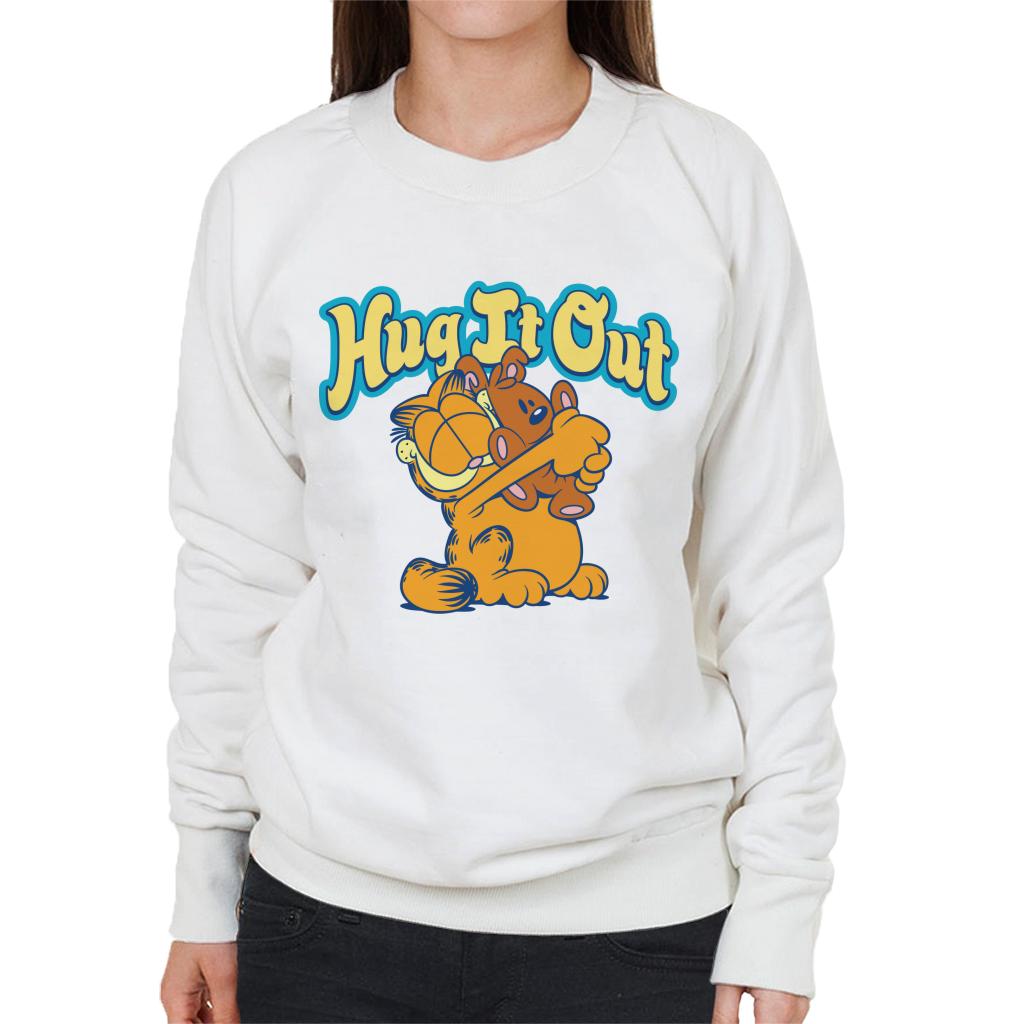 Garfield Hug It Out Pooky Women's Sweatshirt-ALL + EVERY