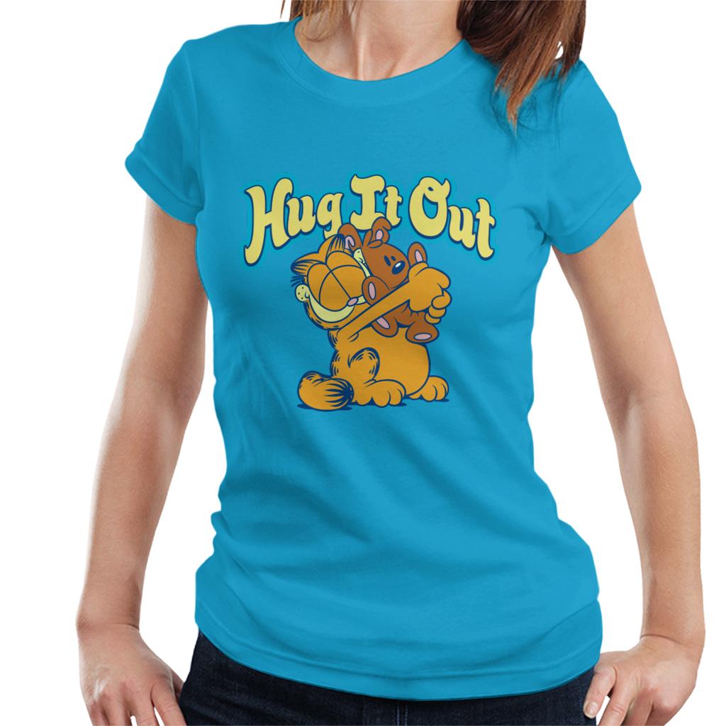 Garfield Hug It Out Pooky Women's T-Shirt-ALL + EVERY