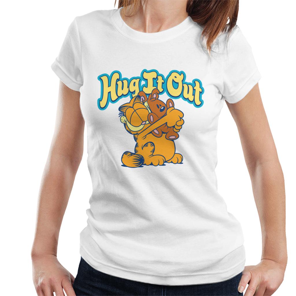 Garfield Hug It Out Pooky Women's T-Shirt-ALL + EVERY