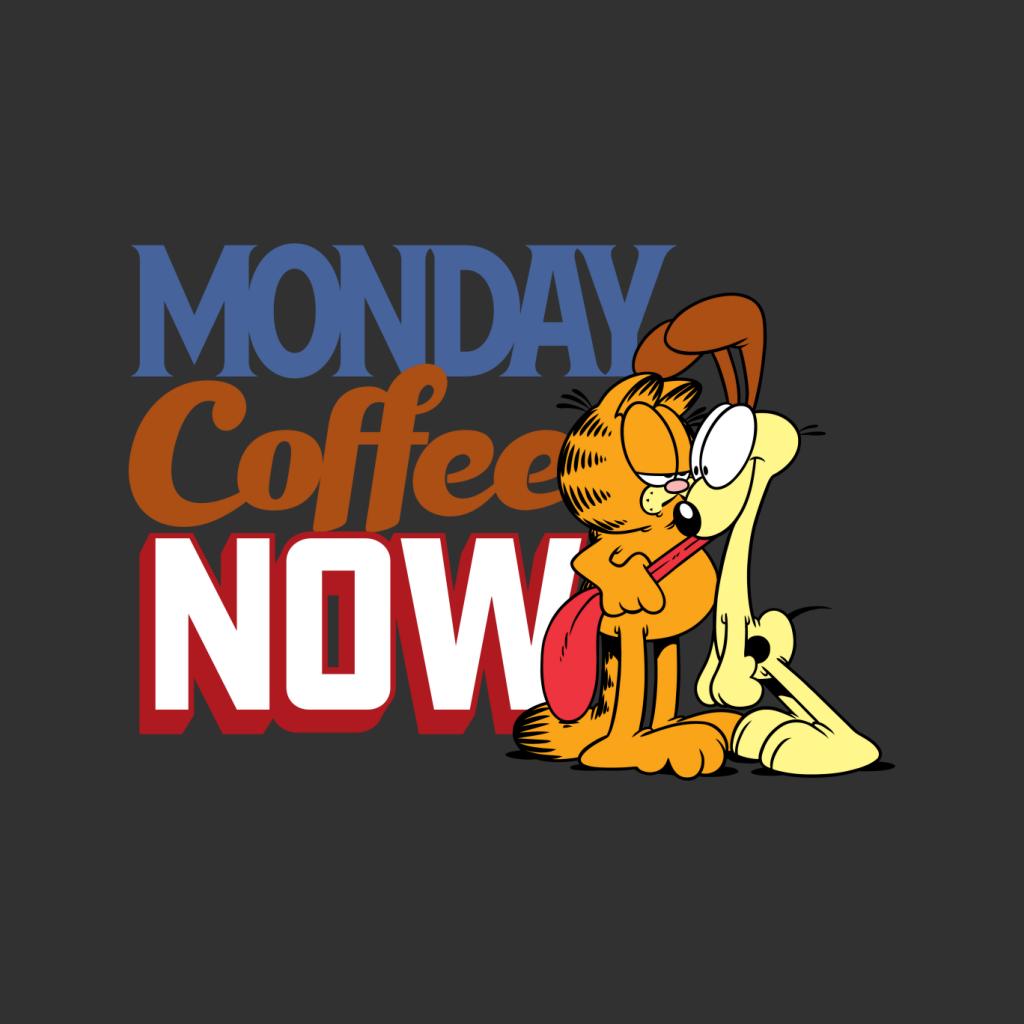 Garfield Monday Coffee Now Kid's Hooded Sweatshirt-ALL + EVERY