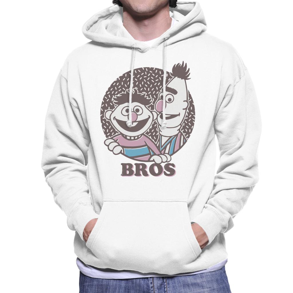 Sesame Street Ernie And Bert Bros Men's Hooded Sweatshirt-ALL + EVERY