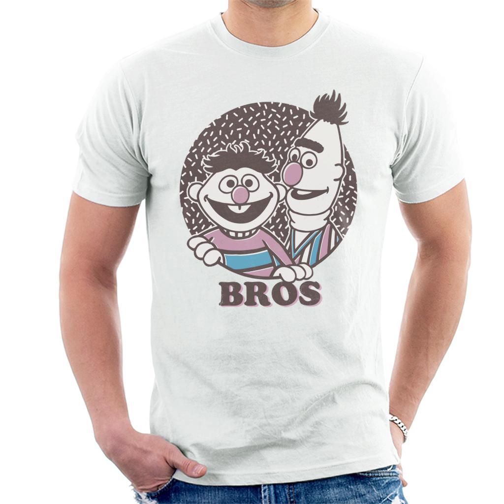 Sesame Street Ernie And Bert Bros Men's T-Shirt-ALL + EVERY