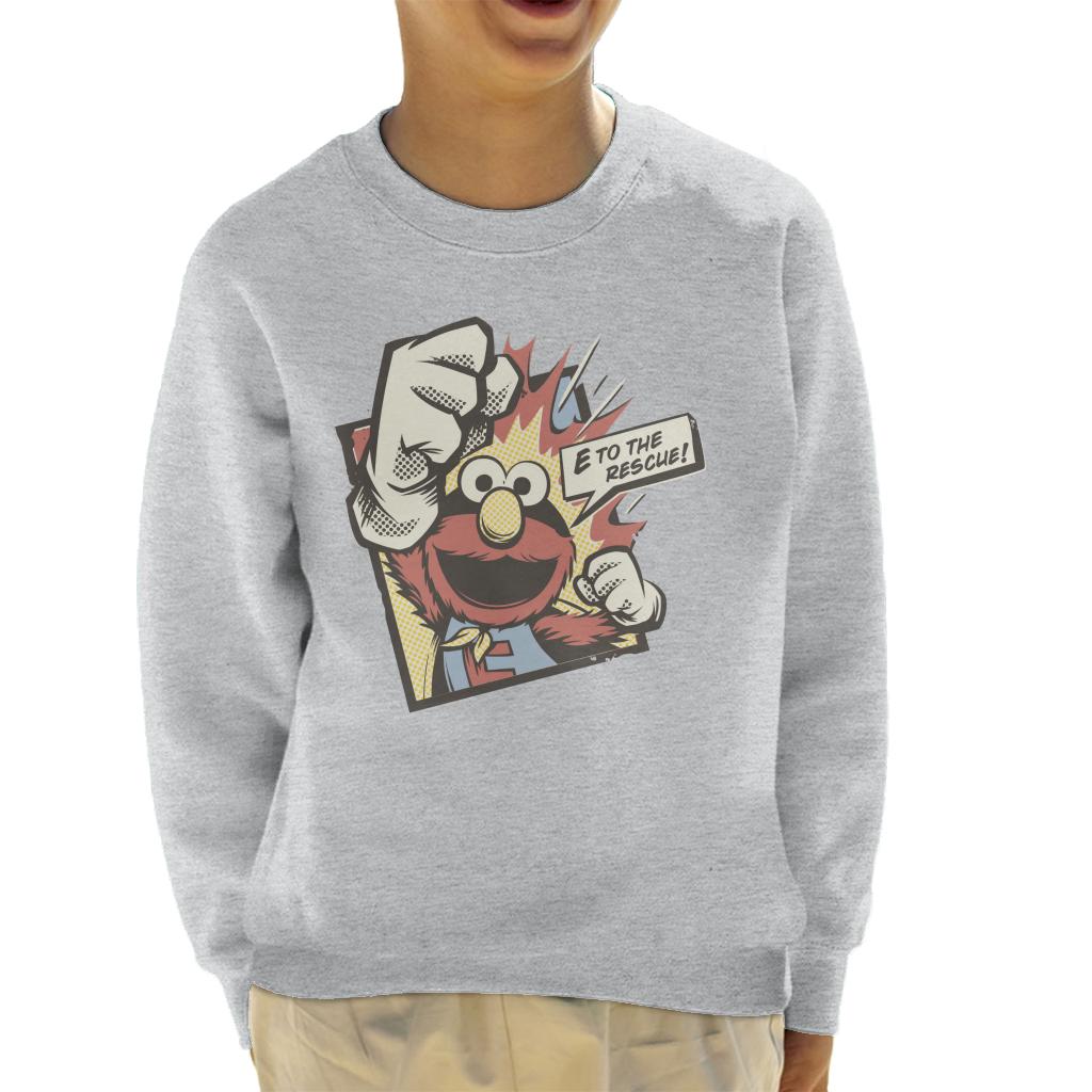 Sesame Street Elmo To The Rescue Kid's Sweatshirt-ALL + EVERY