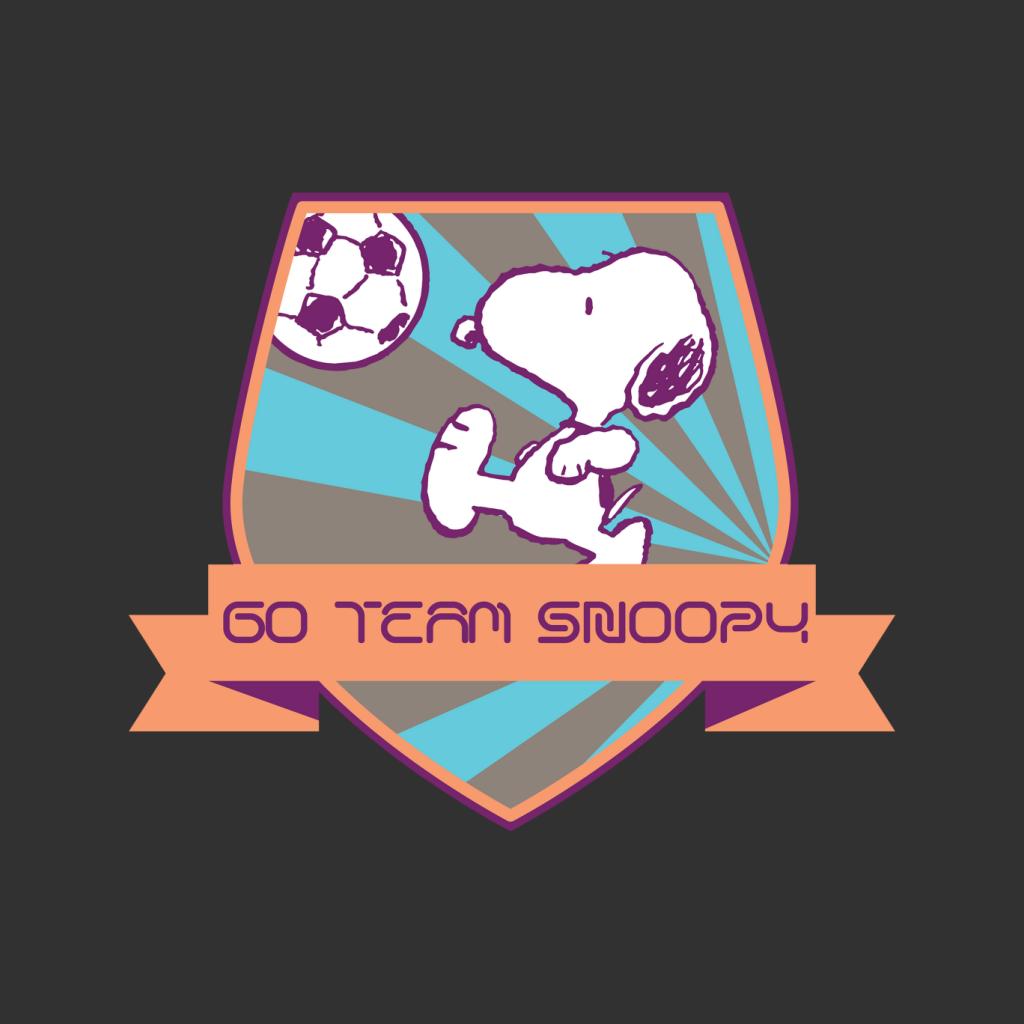 Peanuts Football Go Team Snoopy Men's T-Shirt-ALL + EVERY