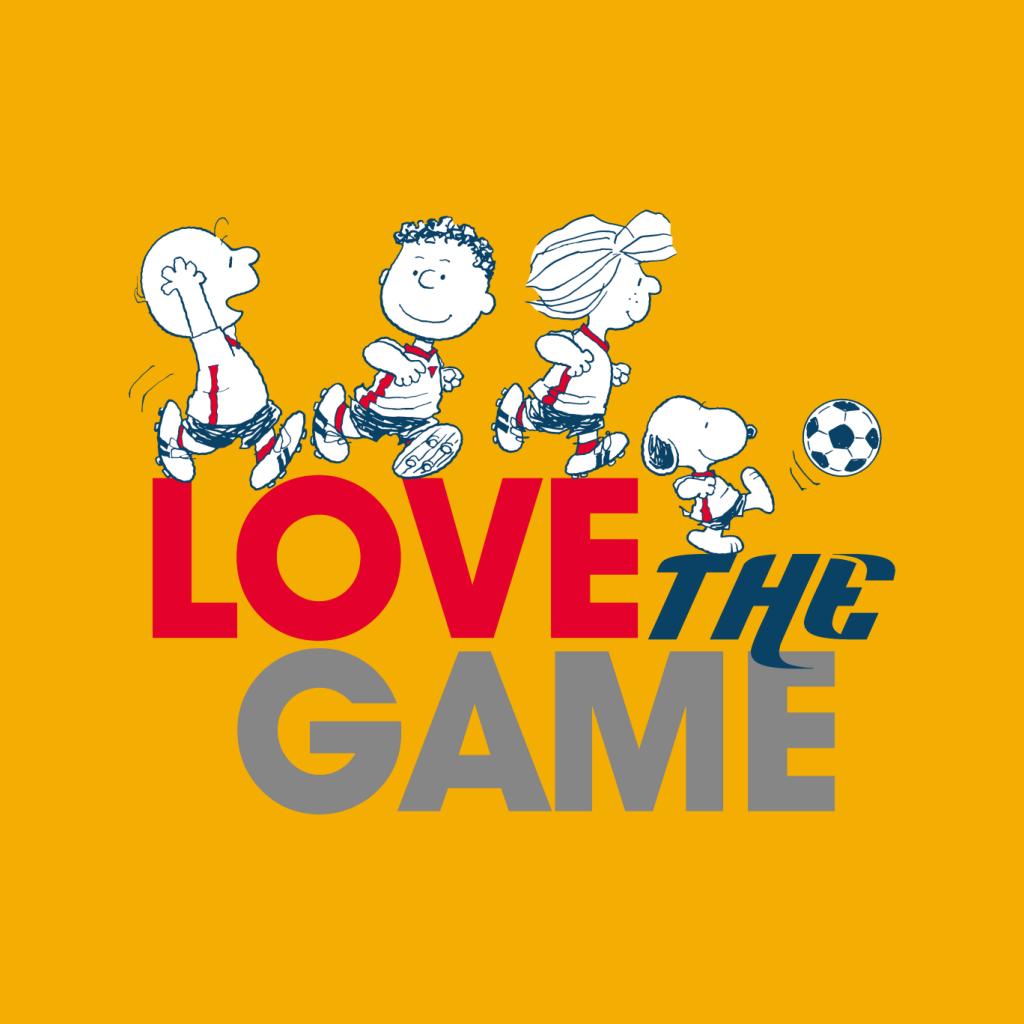 Peanuts Football Love The Game Men's Sweatshirt-ALL + EVERY