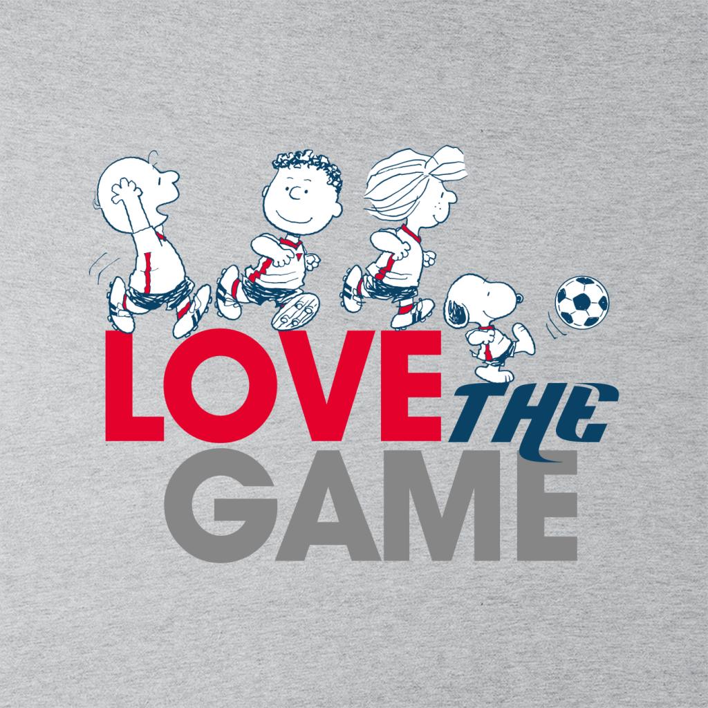 Peanuts Football Love The Game Men's Sweatshirt-ALL + EVERY