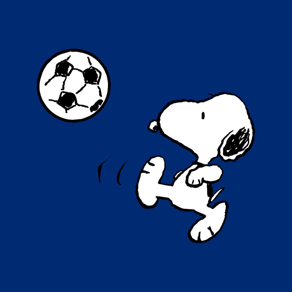 Peanuts Football Snoopy The Striker Women's T-Shirt-ALL + EVERY