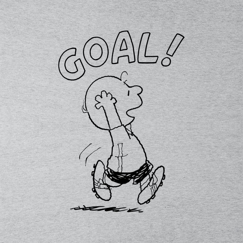 Peanuts Football Charlie Brown Goal Men's T-Shirt-ALL + EVERY