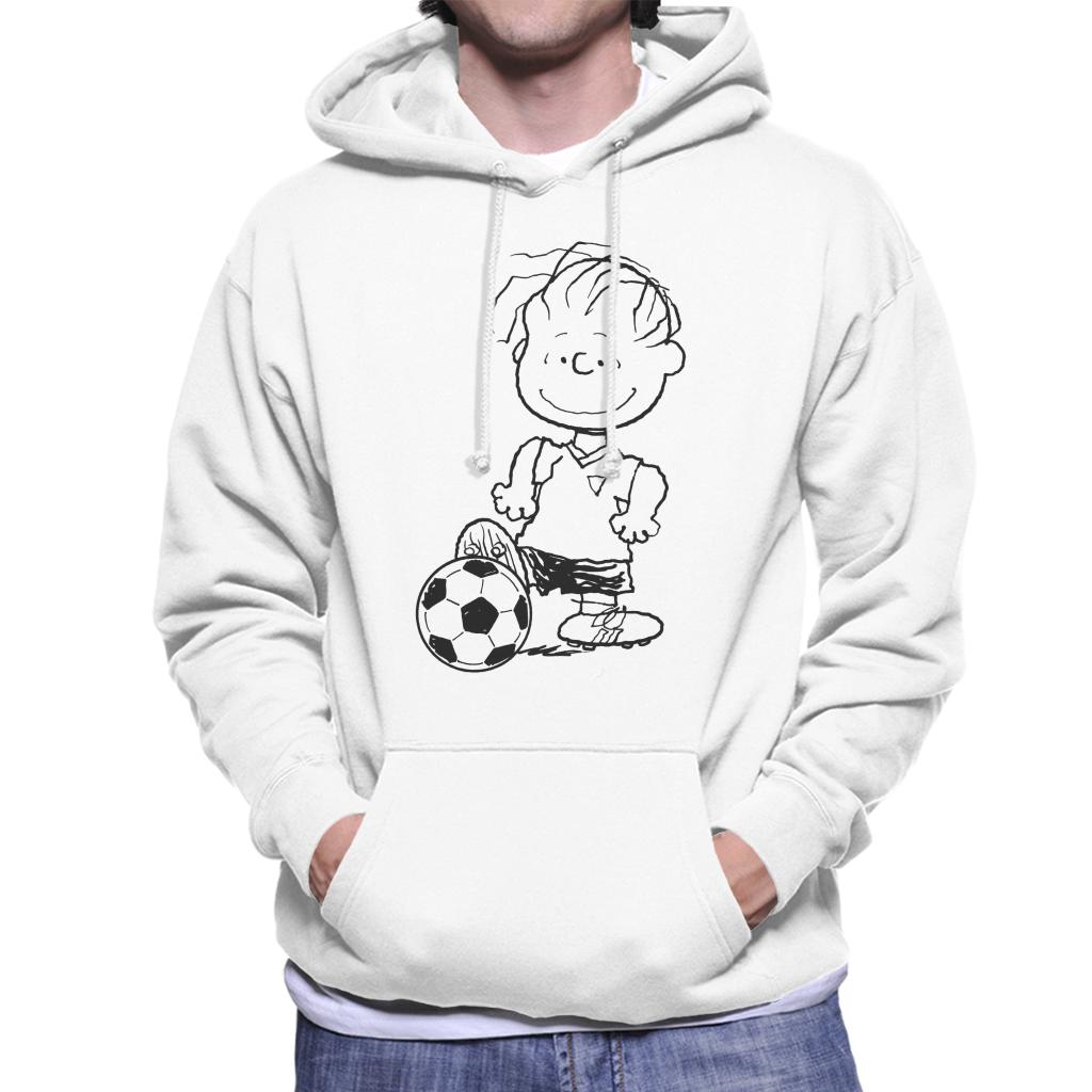 Peanuts Football Linus Van Pelt Skills Men's Hooded Sweatshirt-ALL + EVERY