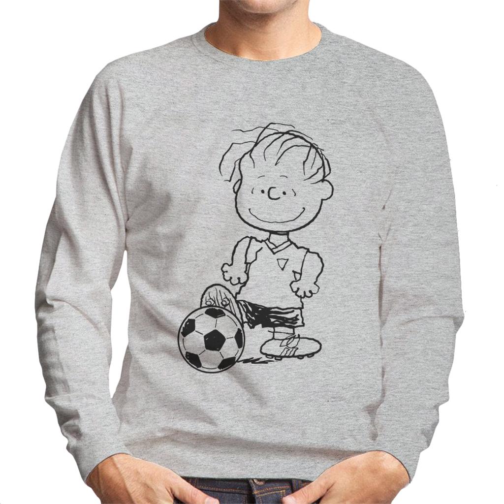 Peanuts Football Linus Van Pelt Skills Men's Sweatshirt-ALL + EVERY