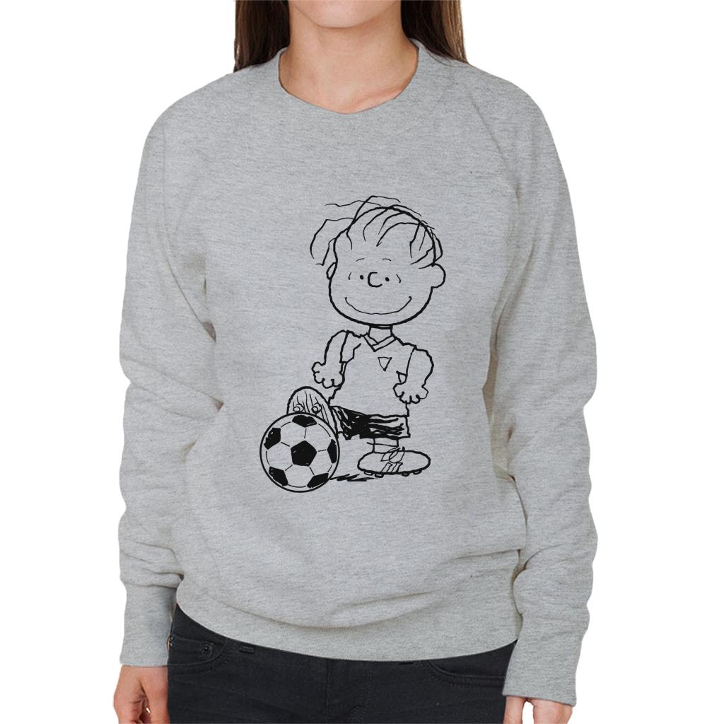 Peanuts Football Linus Van Pelt Skills Women's Sweatshirt-ALL + EVERY