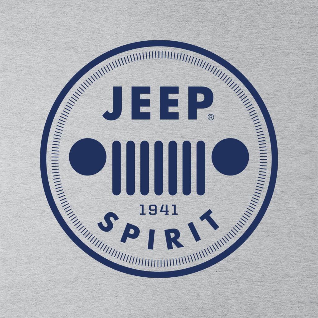 Jeep Spirit 1941 Blue Logo Women's Hooded Sweatshirt-ALL + EVERY