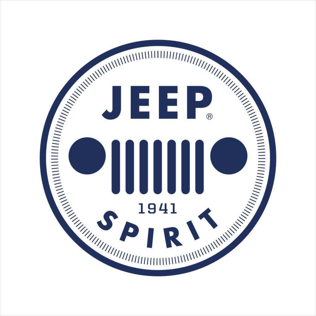 Jeep Spirit 1941 Blue Logo Women's Hooded Sweatshirt-ALL + EVERY