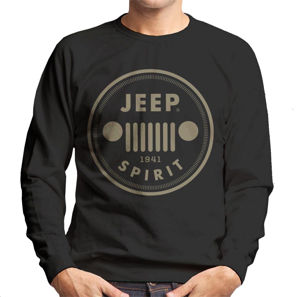 Jeep Spirit 1941 Logo Men's Sweatshirt-ALL + EVERY