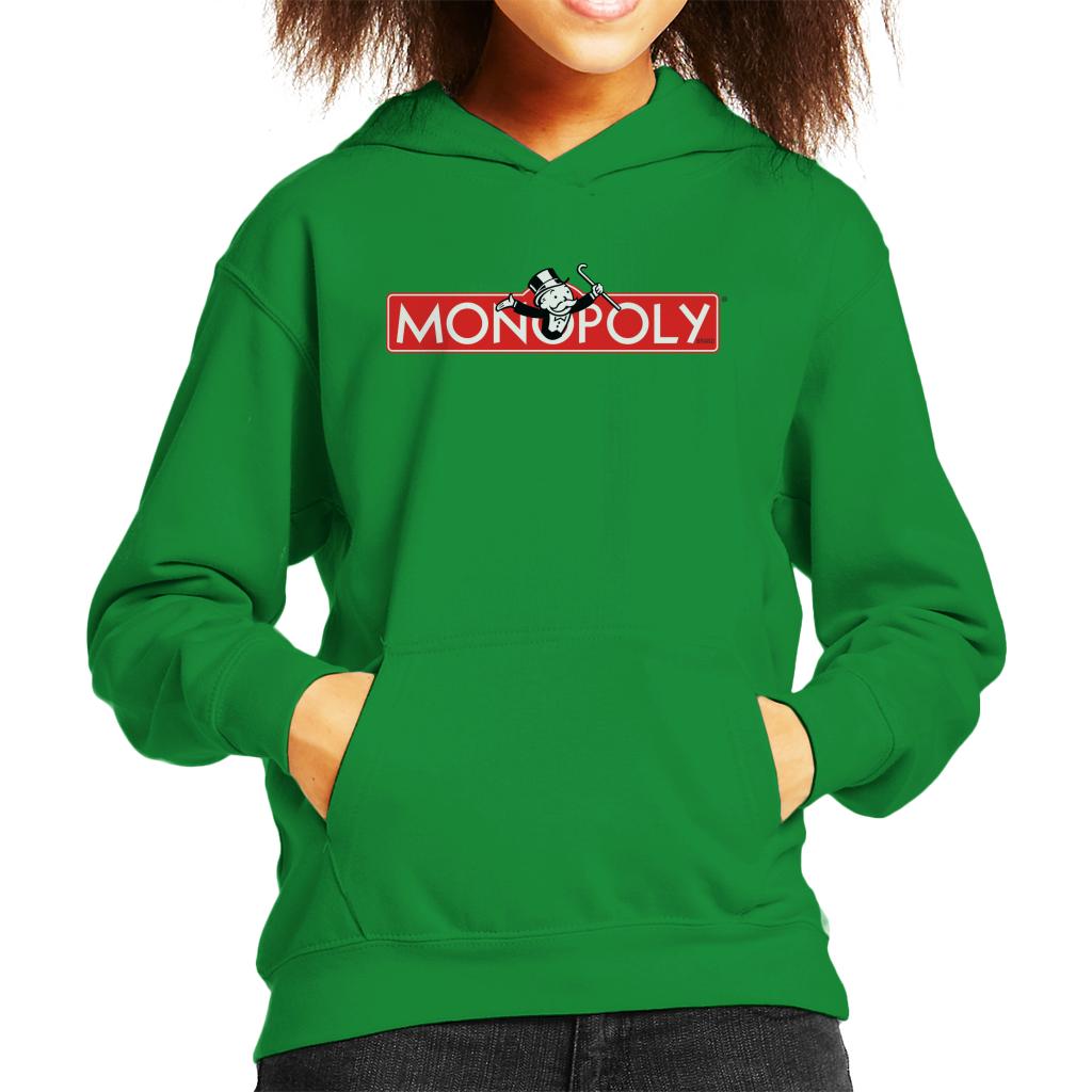 Monopoly Classic Logo Kid's Hooded Sweatshirt-ALL + EVERY