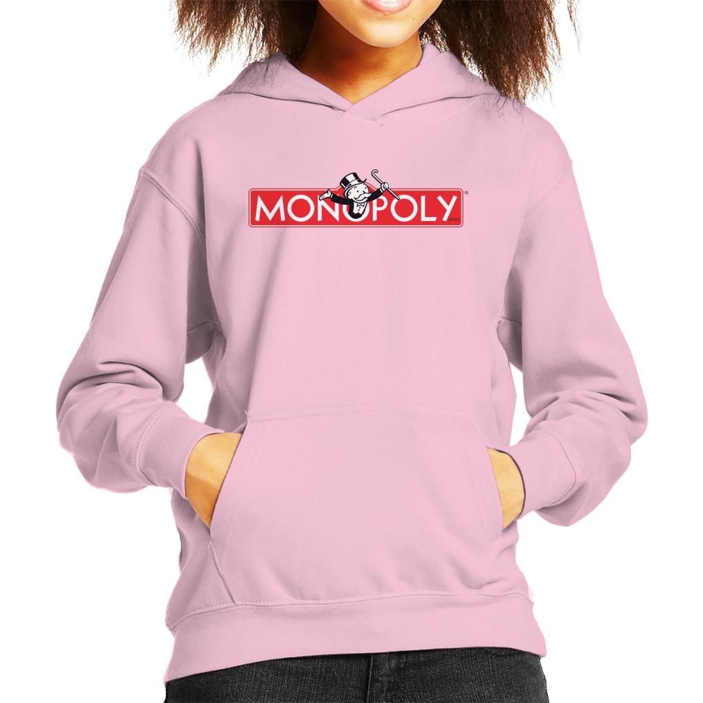 Monopoly Classic Logo Kid's Hooded Sweatshirt-ALL + EVERY