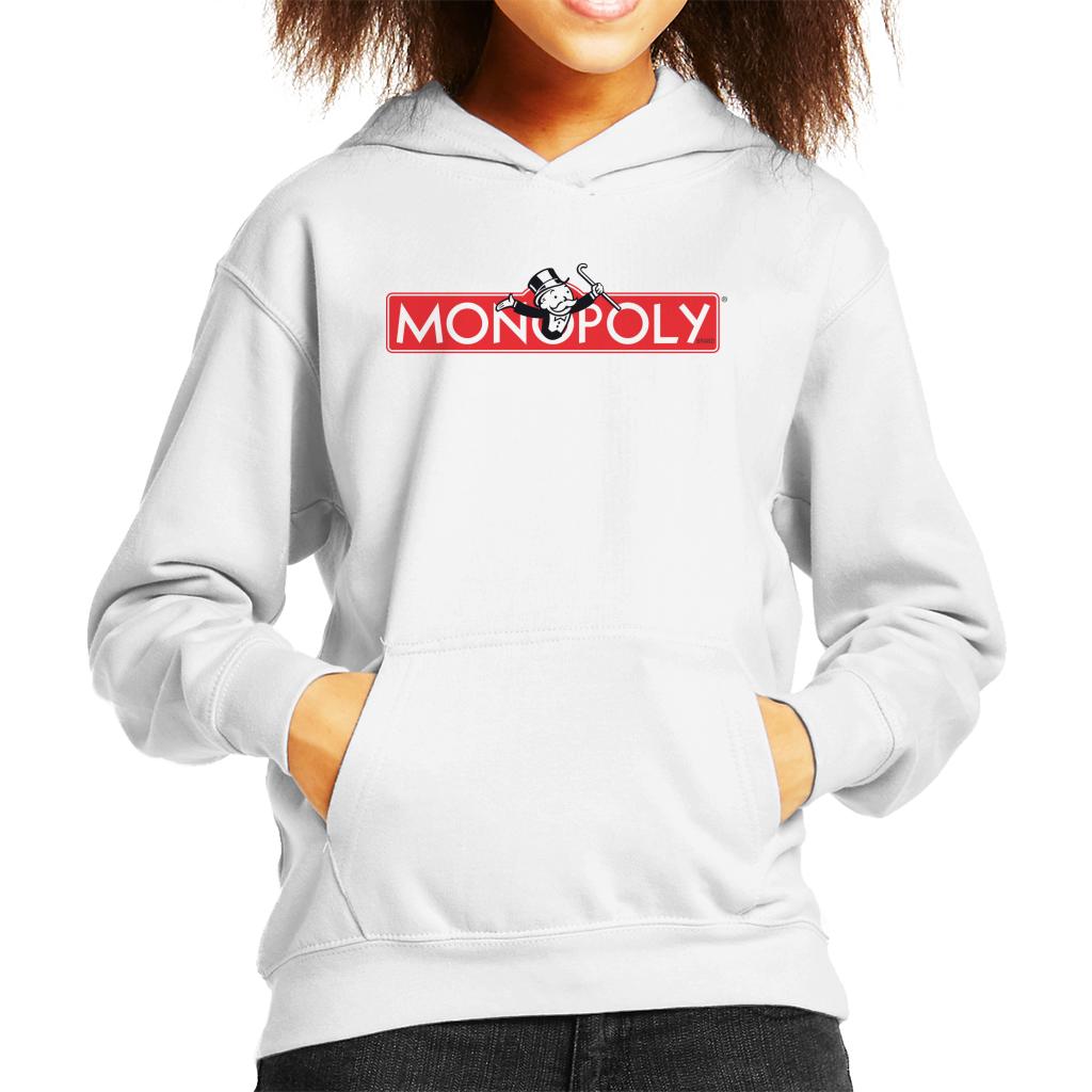 Monopoly Classic Logo Kid's Hooded Sweatshirt-ALL + EVERY