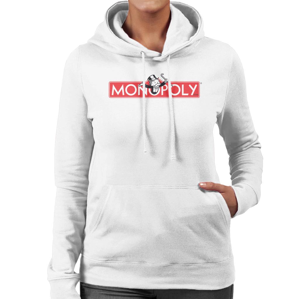 Monopoly Classic Logo Women's Hooded Sweatshirt-ALL + EVERY