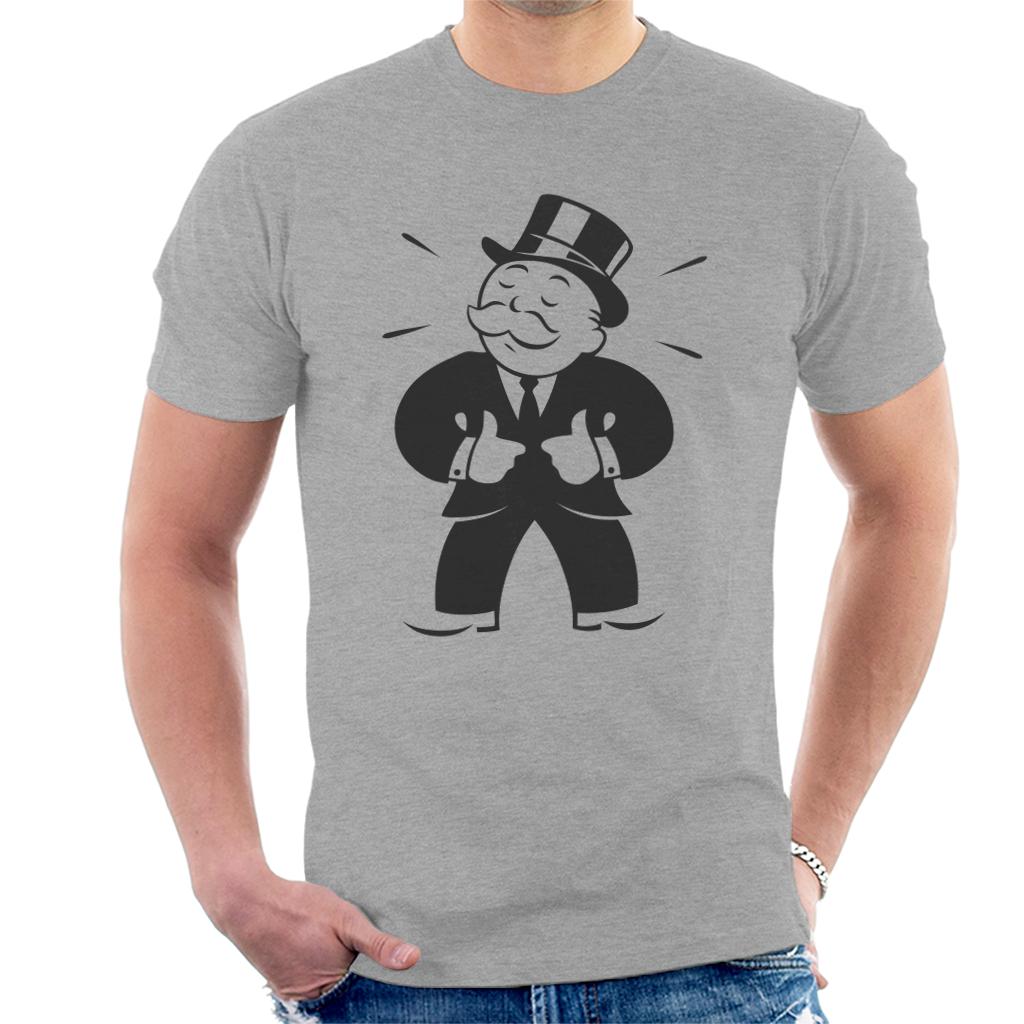 Monopoly Man Thumbs Up Men's T-Shirt-ALL + EVERY