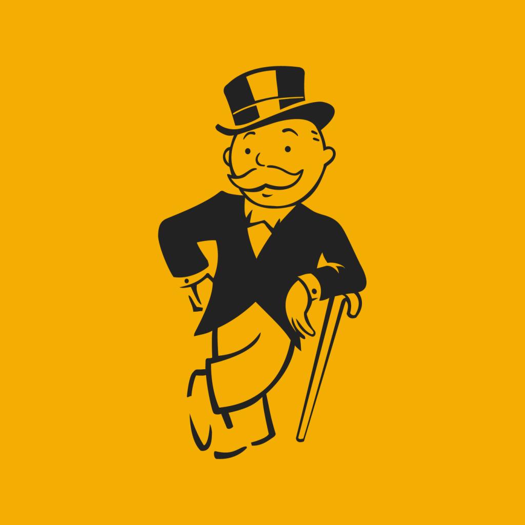 Monopoly Man Cane Lean Men's Sweatshirt-ALL + EVERY