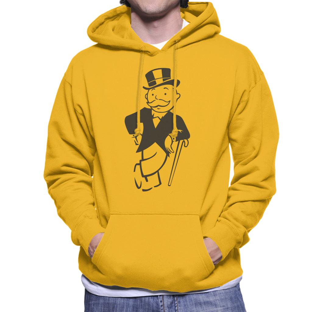 Monopoly Man Cane Lean Men's Hooded Sweatshirt-ALL + EVERY