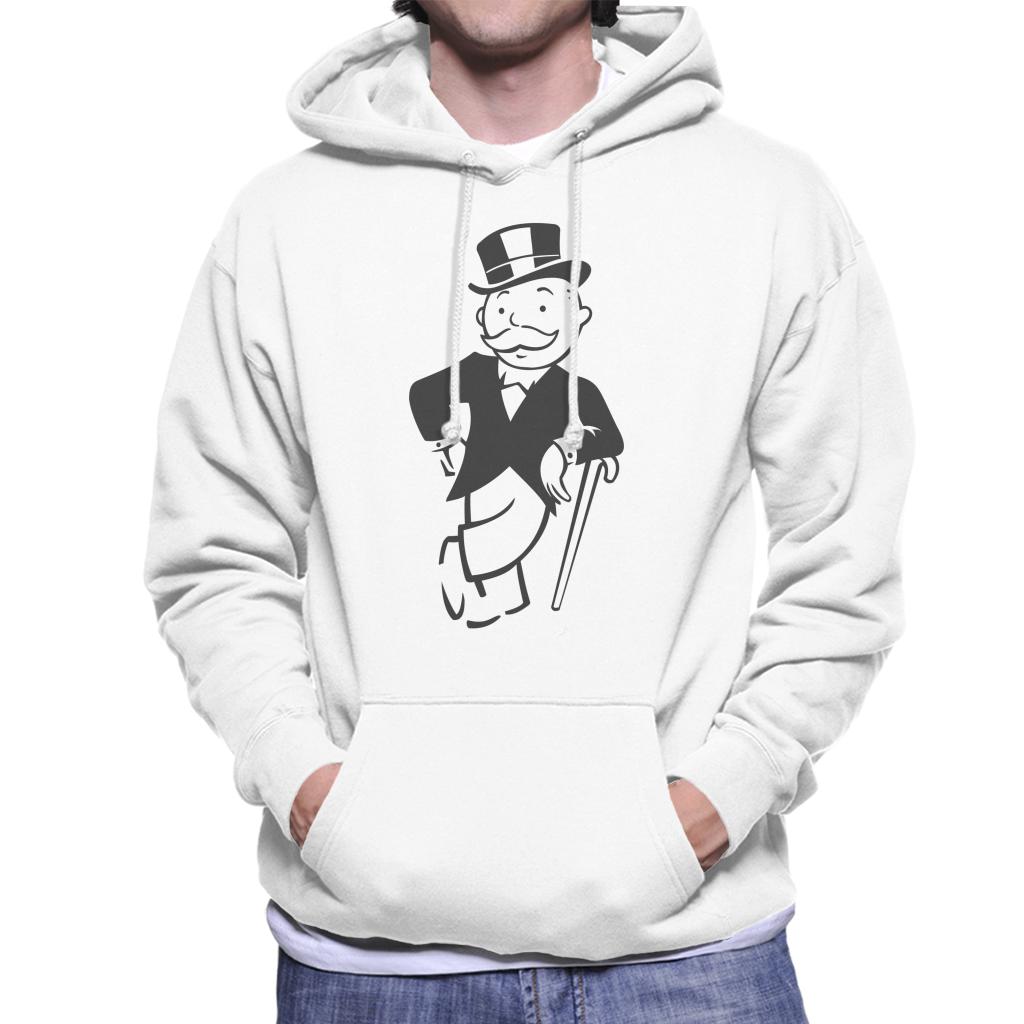 Monopoly Man Cane Lean Men's Hooded Sweatshirt-ALL + EVERY