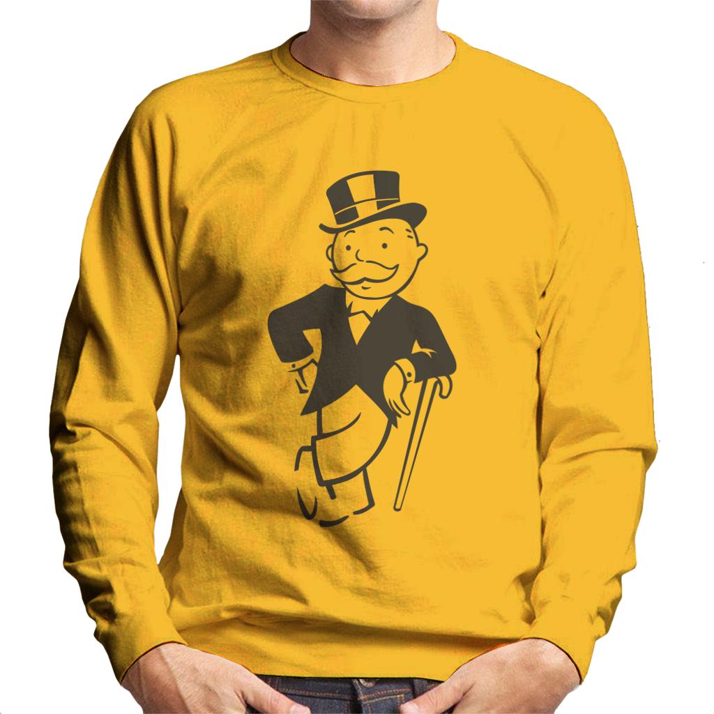 Monopoly Man Cane Lean Men's Sweatshirt-ALL + EVERY