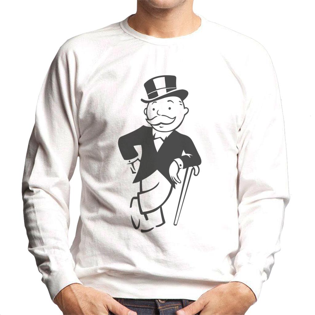 Monopoly Man Cane Lean Men's Sweatshirt-ALL + EVERY