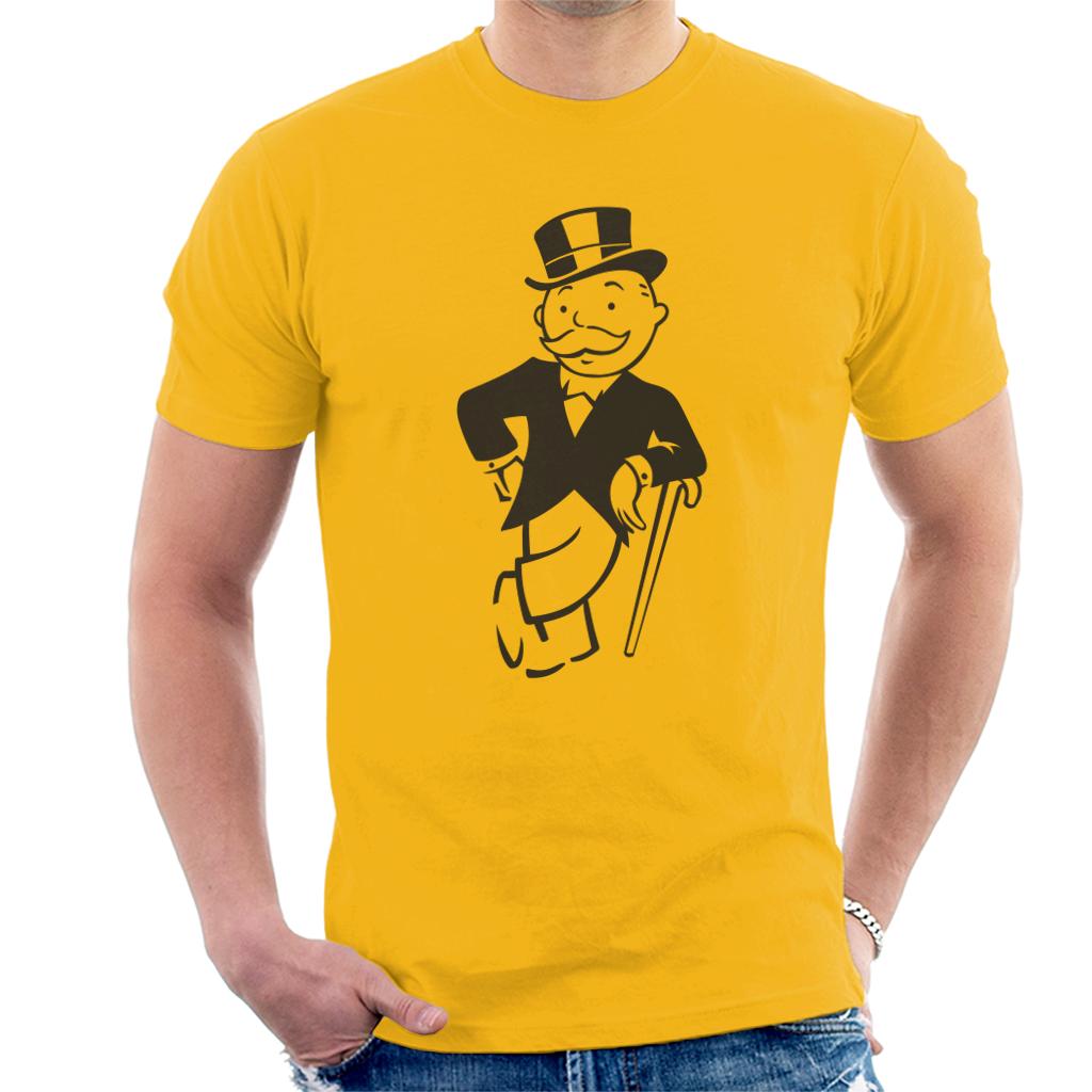 Monopoly Man Cane Lean Men's T-Shirt-ALL + EVERY