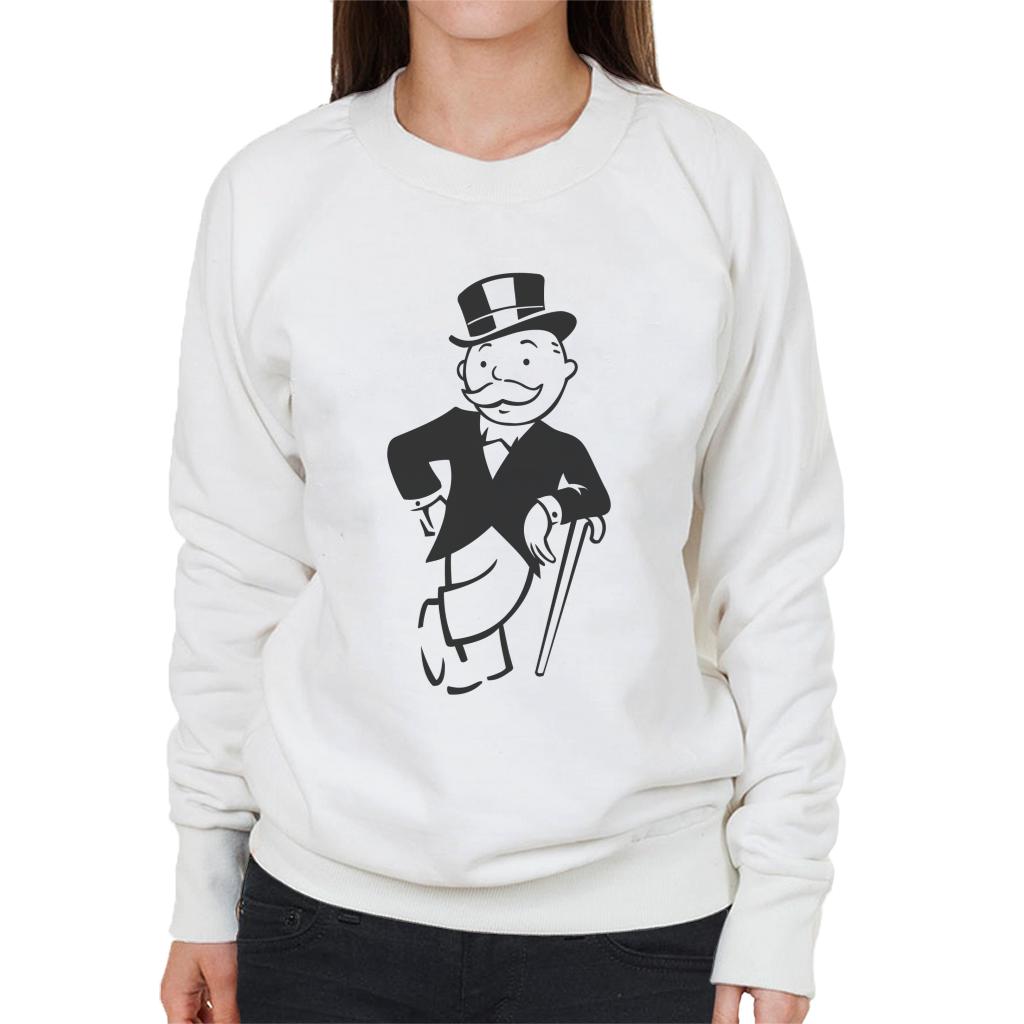 Monopoly Man Cane Lean Women's Sweatshirt-ALL + EVERY