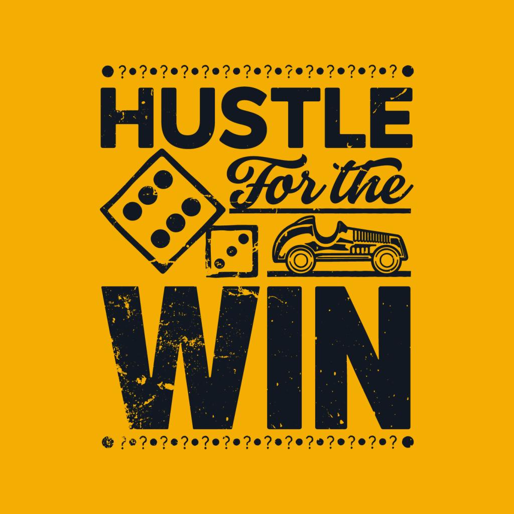 Monopoly Hustle For The Win Men's T-Shirt-ALL + EVERY