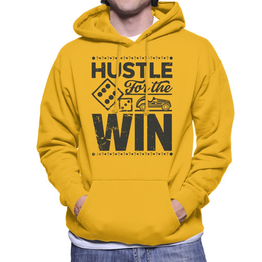 Monopoly Hustle For The Win Men's Hooded Sweatshirt-ALL + EVERY